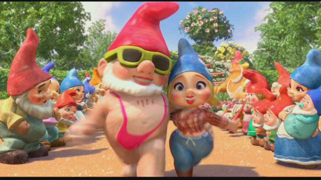 Gnomeo And Juliet, mankini, dolly gnome, HD Desktop Wallpaper