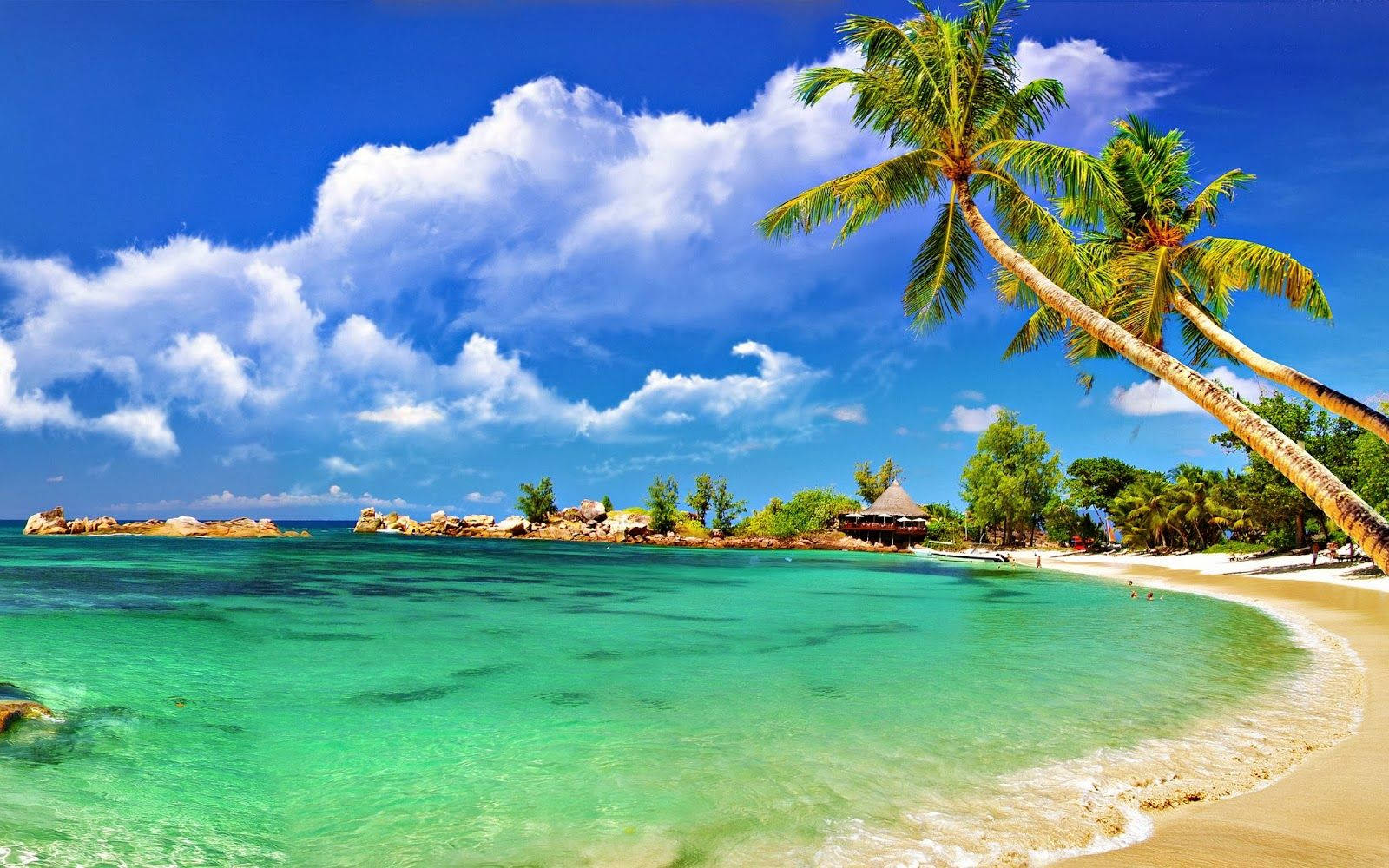 Goa India, turquoise waters, gentle waves, HD Desktop Wallpaper