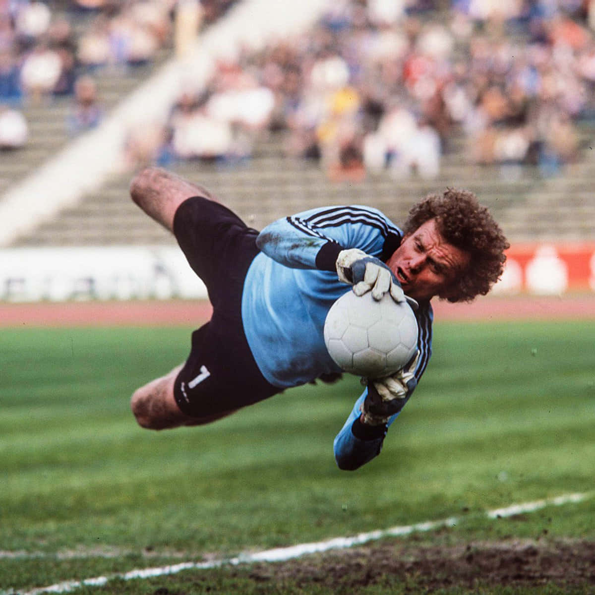 light blue jersey, white ball, green pitch, SD Desktop Wallpaper
