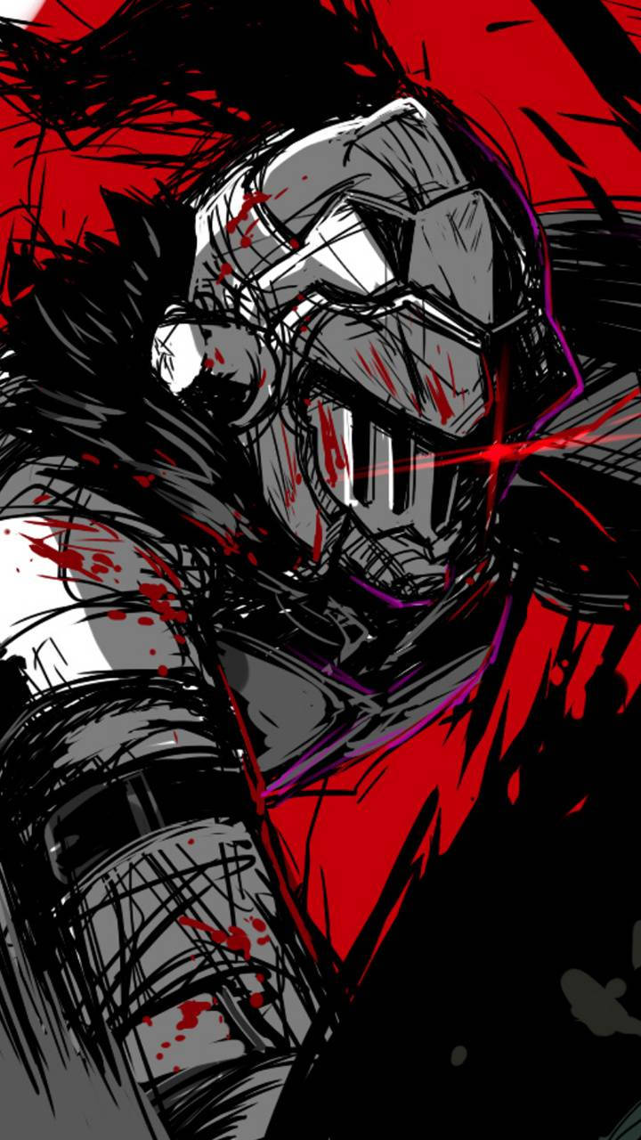 Goblin Slayer, anime knight, armor, HD Phone Wallpaper