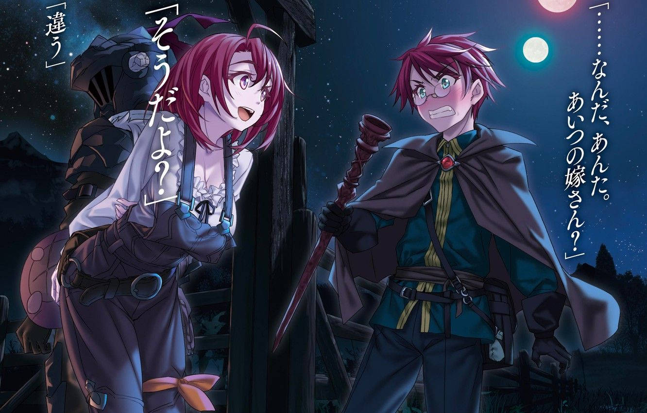 Goblin Slayer, wizard boy, pink hair, HD Desktop Wallpaper