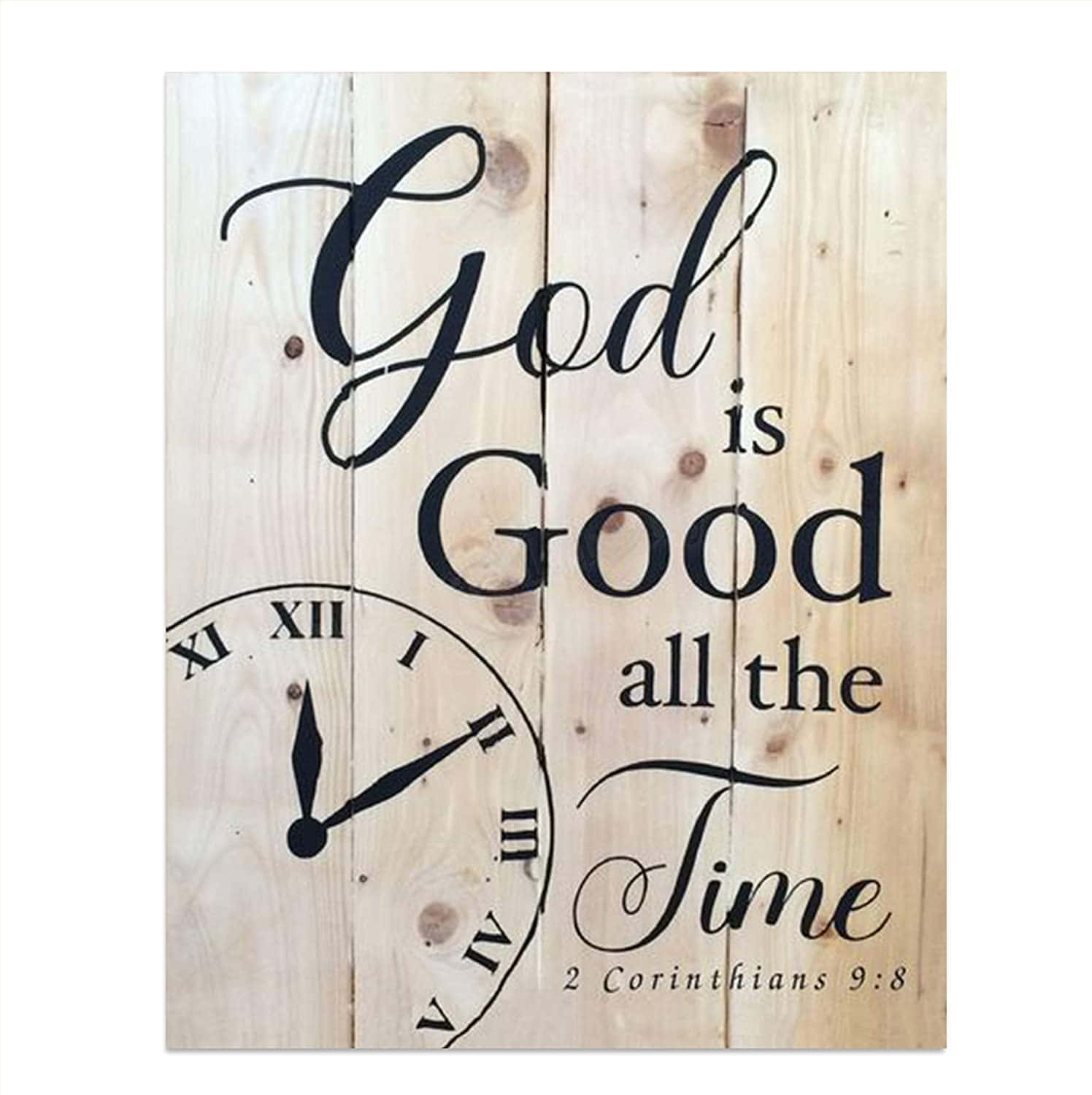 God Is Good, rustic wooden sign, black cursive text, HD Phone Wallpaper
