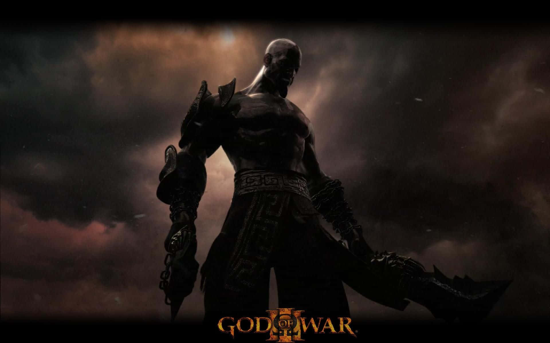 God Of War 3, warrior, dark armor, Full HD Desktop Wallpaper