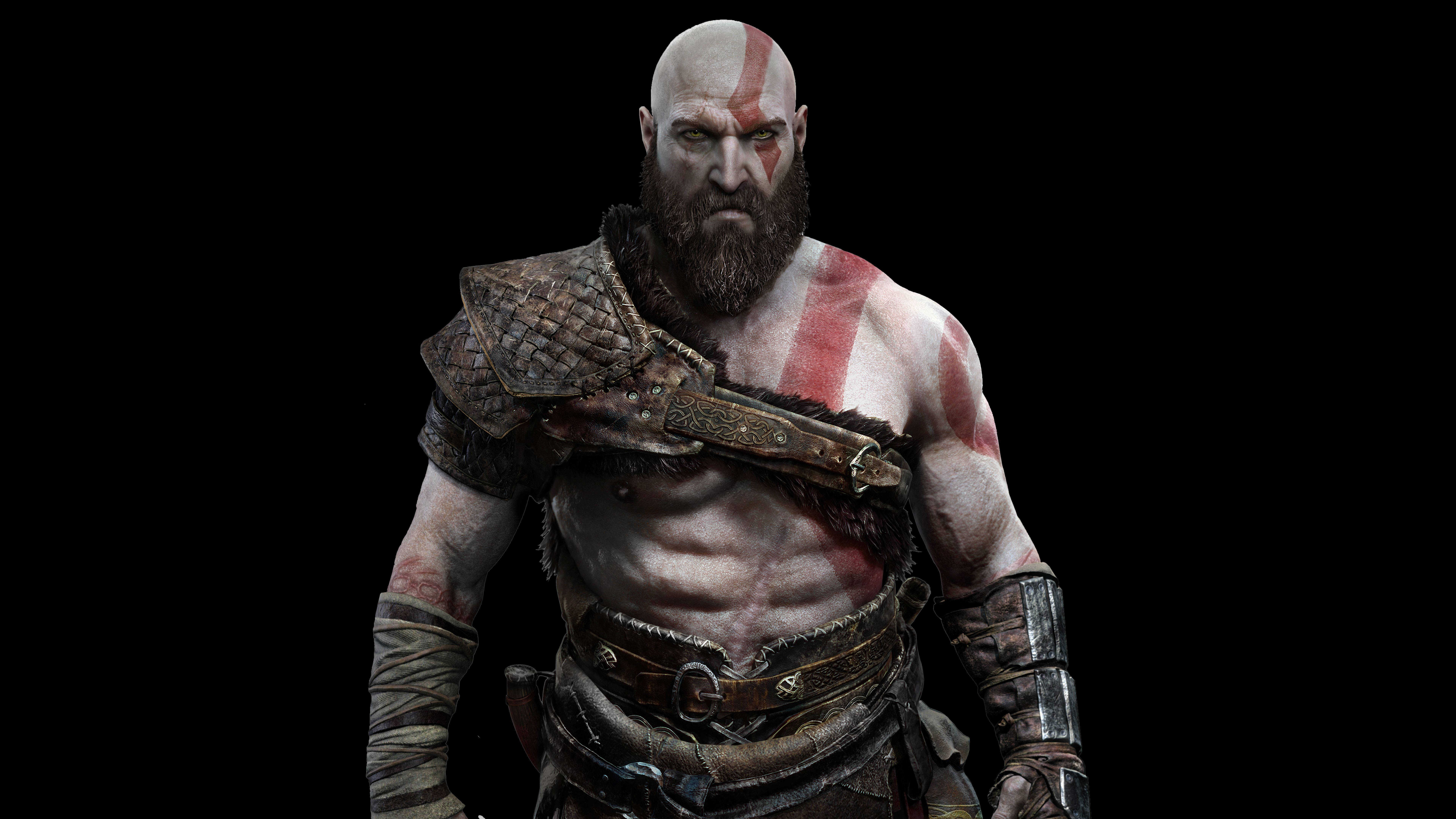 God Of War, 8K Gaming, muscular warrior, 8K Desktop Wallpaper