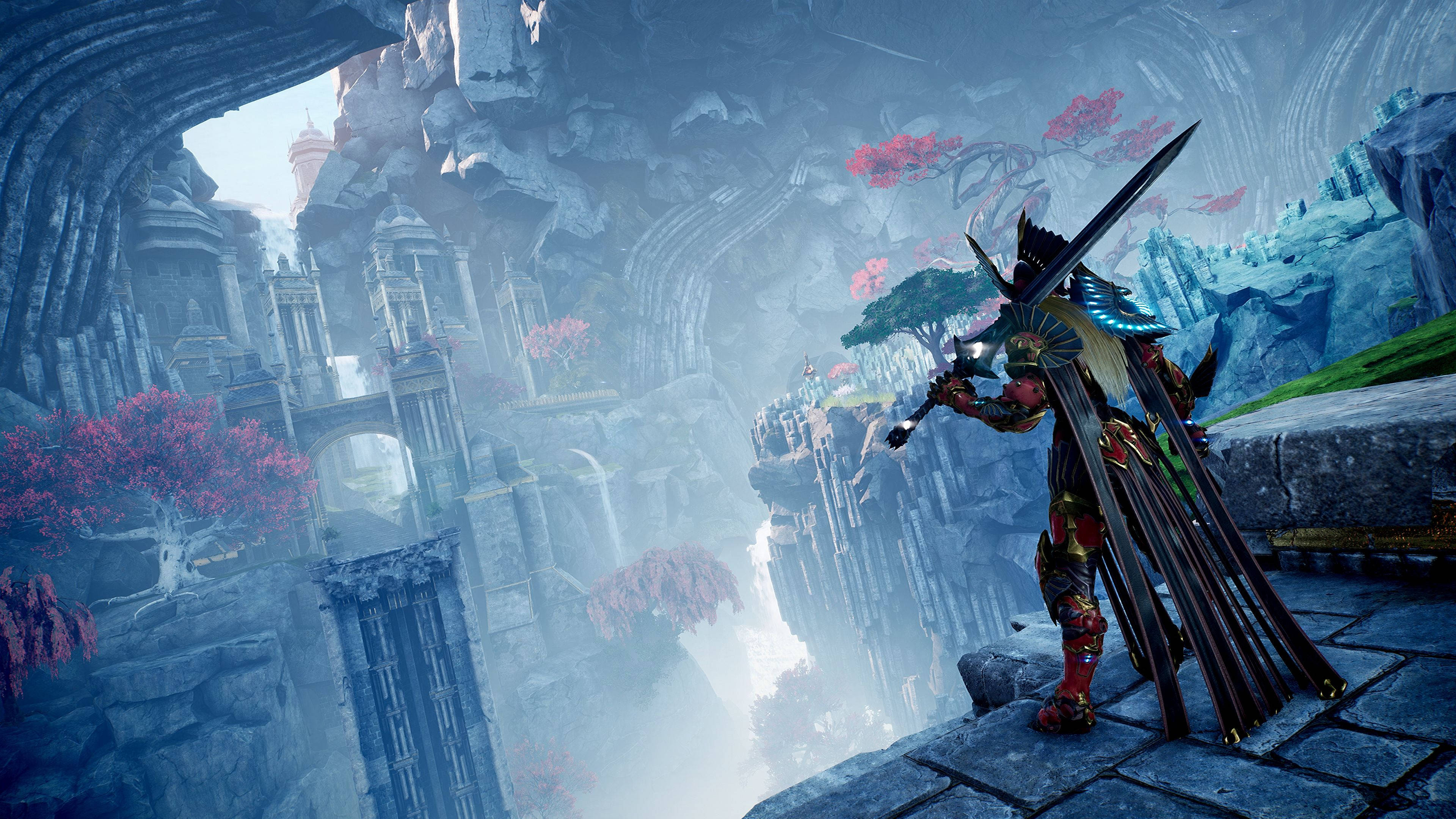 Godfall, hero, cold dungeon, 4K Desktop Wallpaper