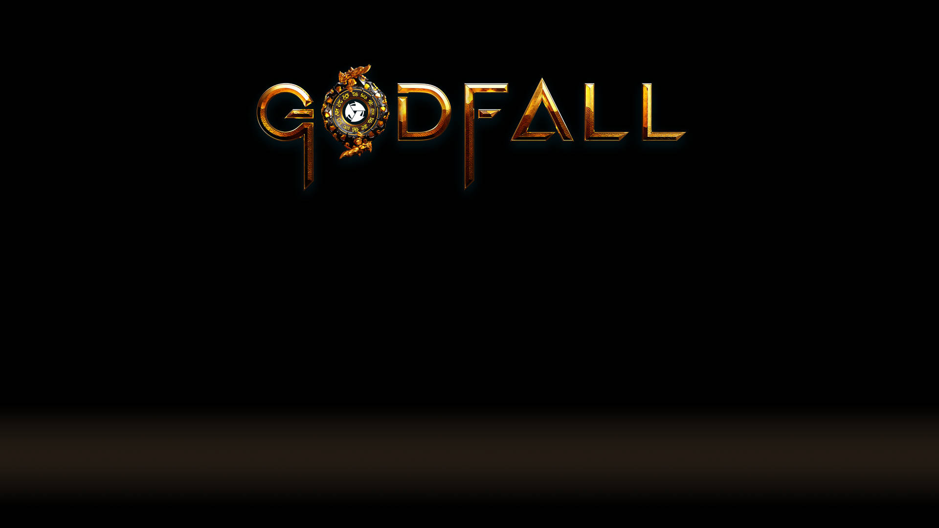 Godfall, gold, black, Full HD Desktop Wallpaper