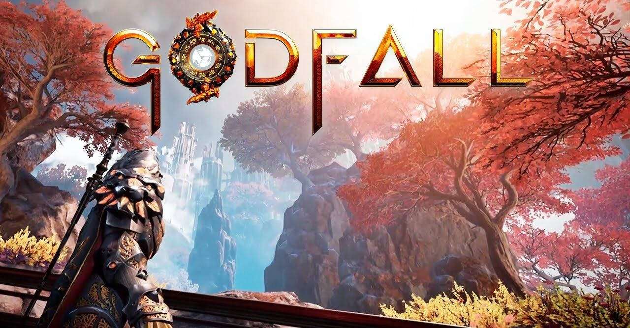 Godfall, warrior, forest, HD Desktop Wallpaper