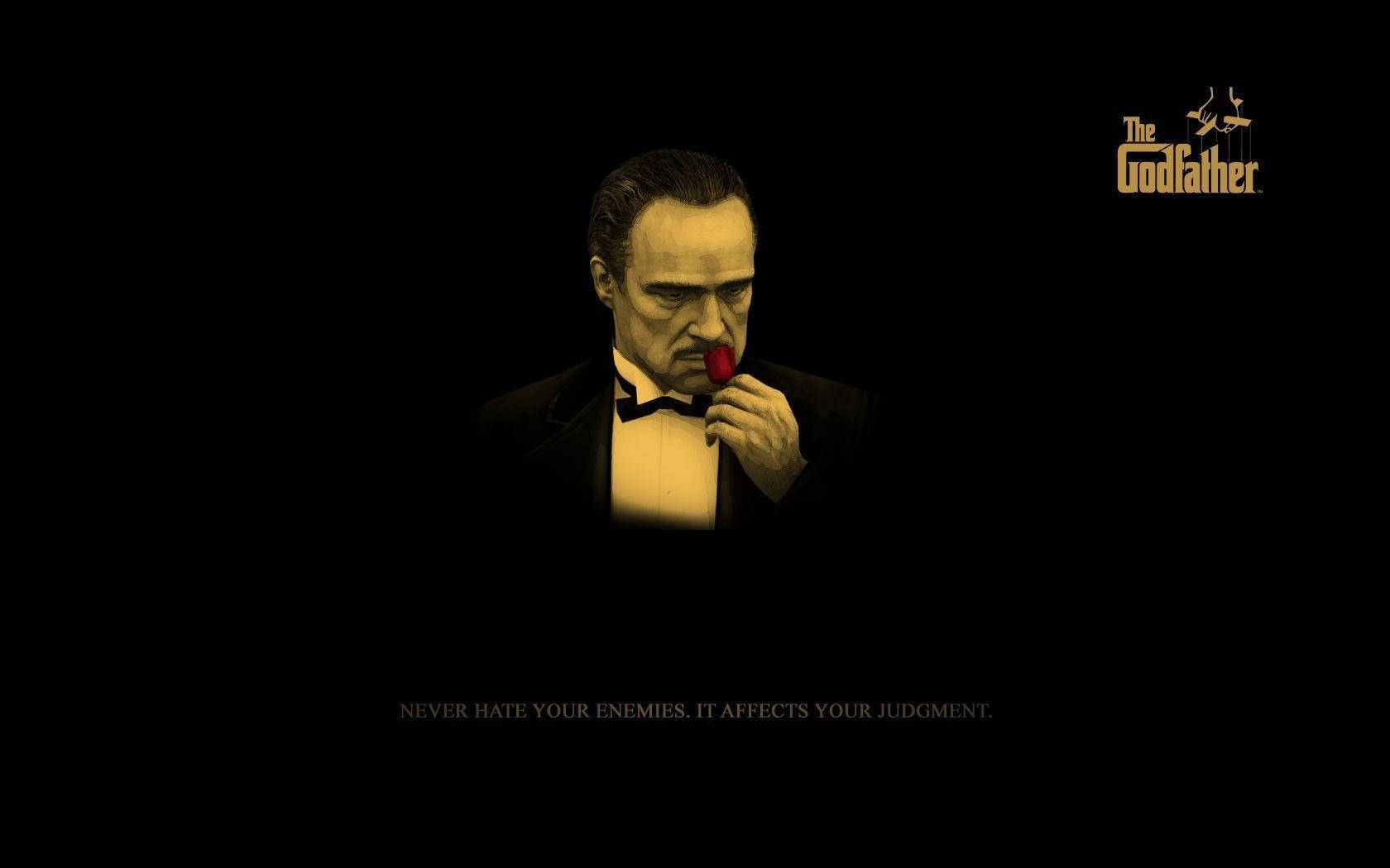The Godfather, rose petal, tuxedo, HD Desktop Wallpaper