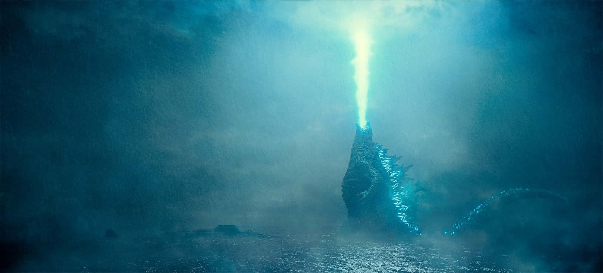 Godzilla, Atomic Breath, green atomic breath, Full HD Desktop Wallpaper