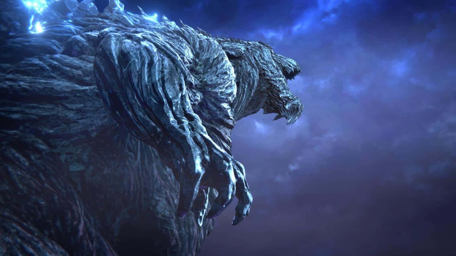 Godzilla Earth, icy monster, jagged claws, HD Desktop Wallpaper