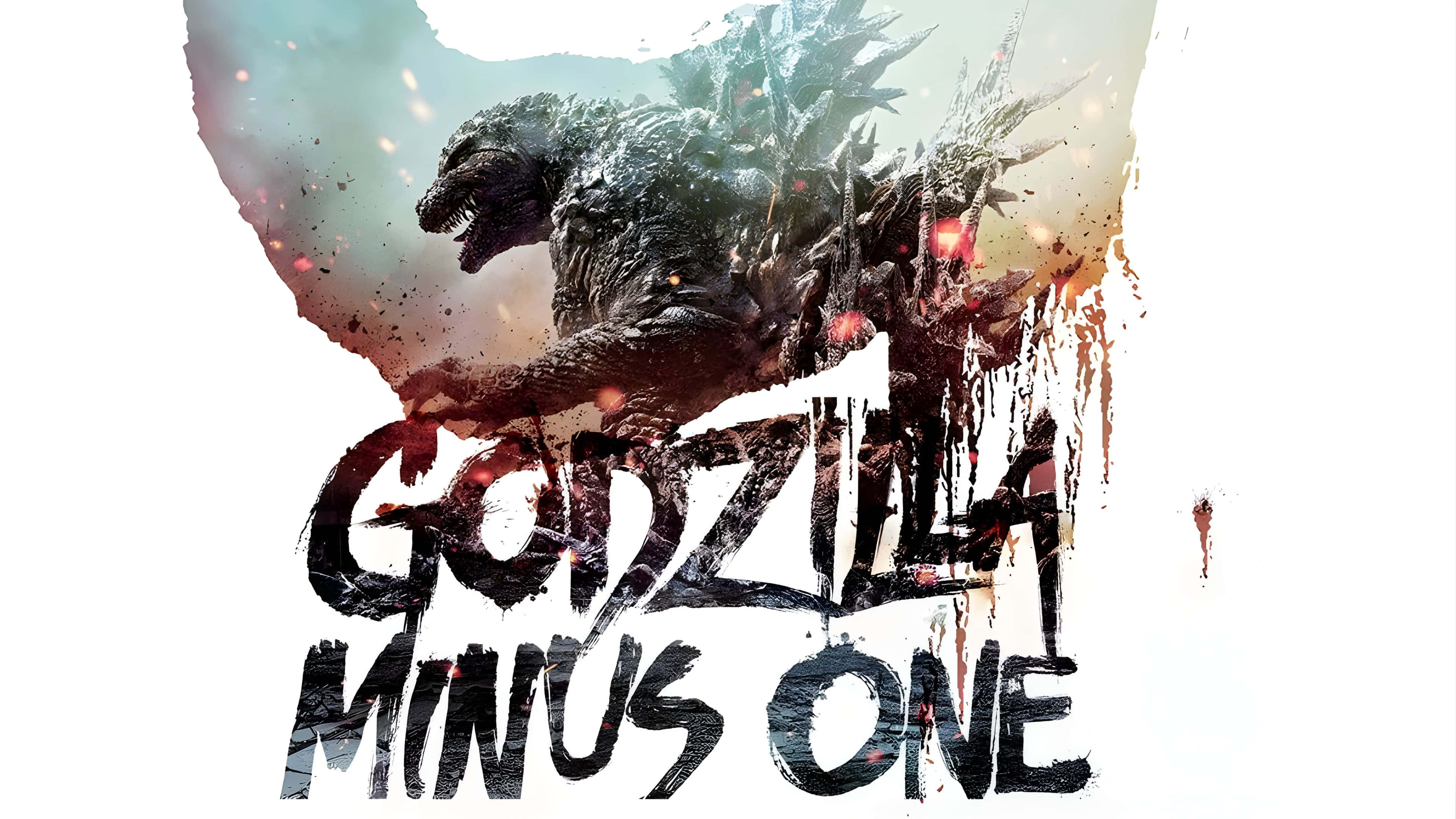 Godzilla Minus One 4K, Godzilla, spiked back, 4K Desktop Wallpaper