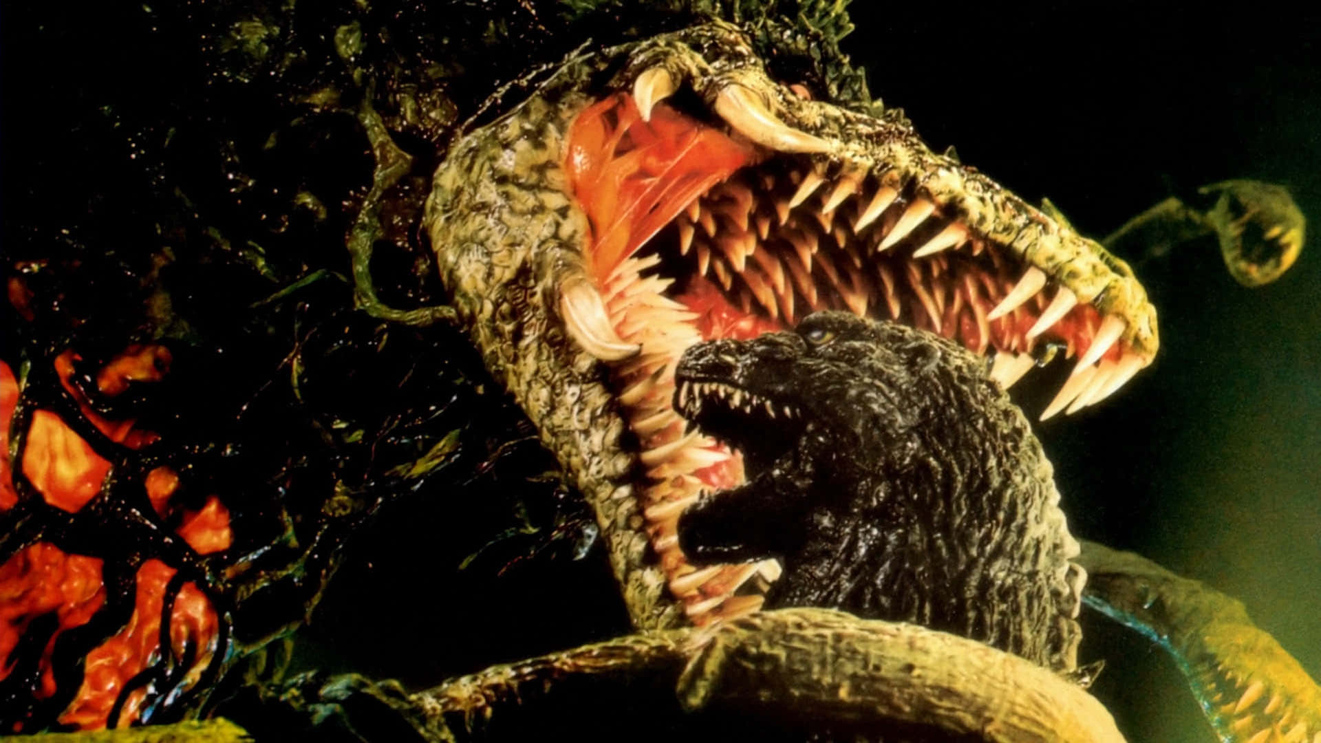Godzilla Vs Biollante, Godzilla, Biollante, Full HD Desktop Wallpaper