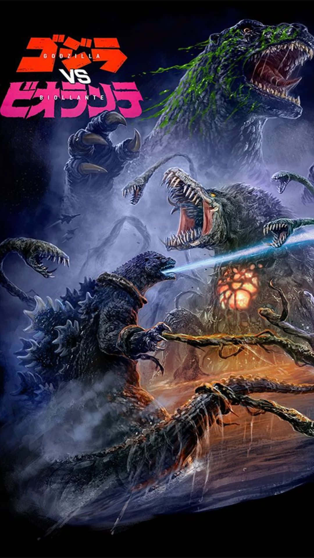Godzilla Vs Biollante, Godzilla, Biollante, Full HD Phone Wallpaper