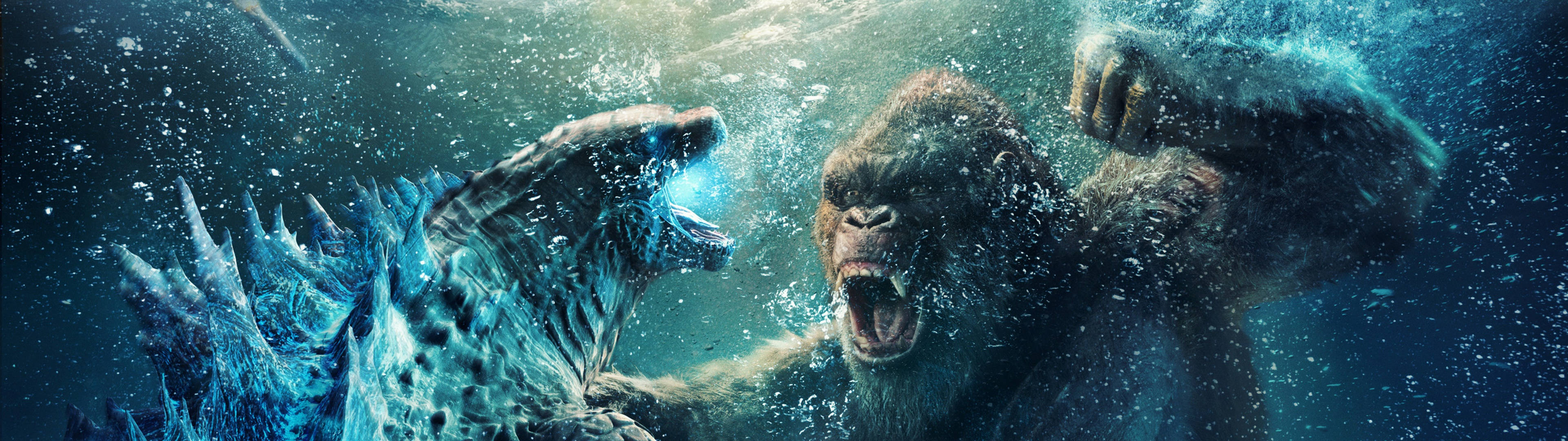 Godzilla Vs Kong 2021, Godzilla, Kong, 4K Desktop Wallpaper