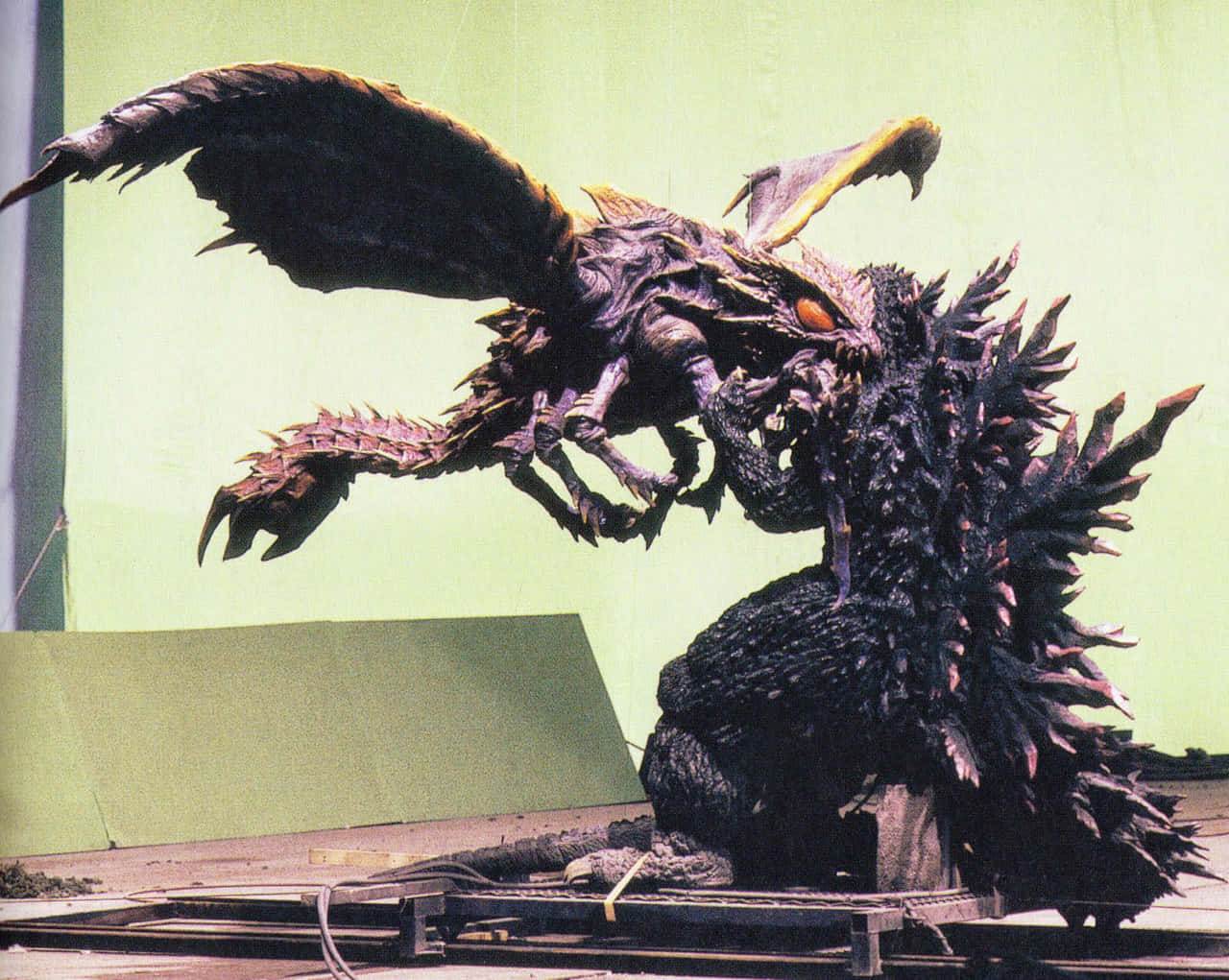 Godzilla, Megaguirus, spiky back, HD Desktop Wallpaper