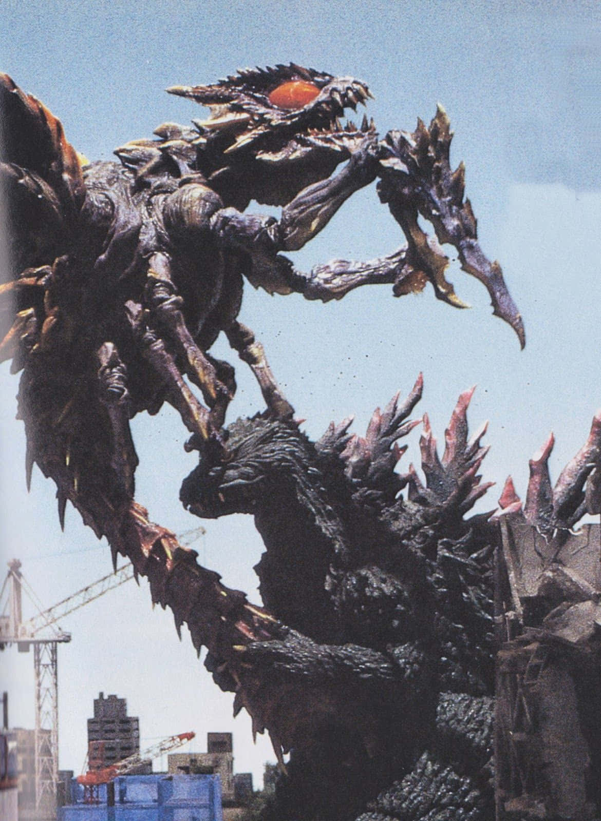 Godzilla, Megaguirus, spiked limbs, HD Phone Wallpaper