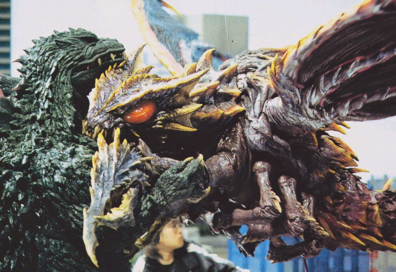 Godzilla, Megaguirus, spiked scales, HD Desktop Wallpaper