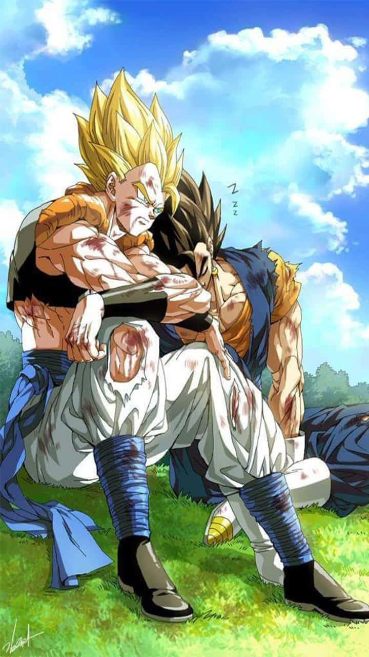 Gogeta, Vegito, spiky hair, HD Phone Wallpaper