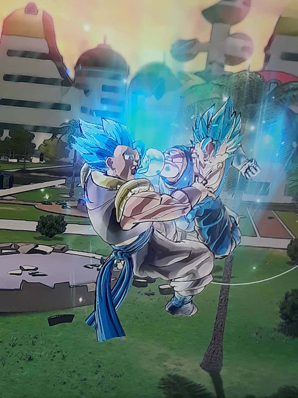 Gogeta, Vegito, blue-haired, HD Phone Wallpaper