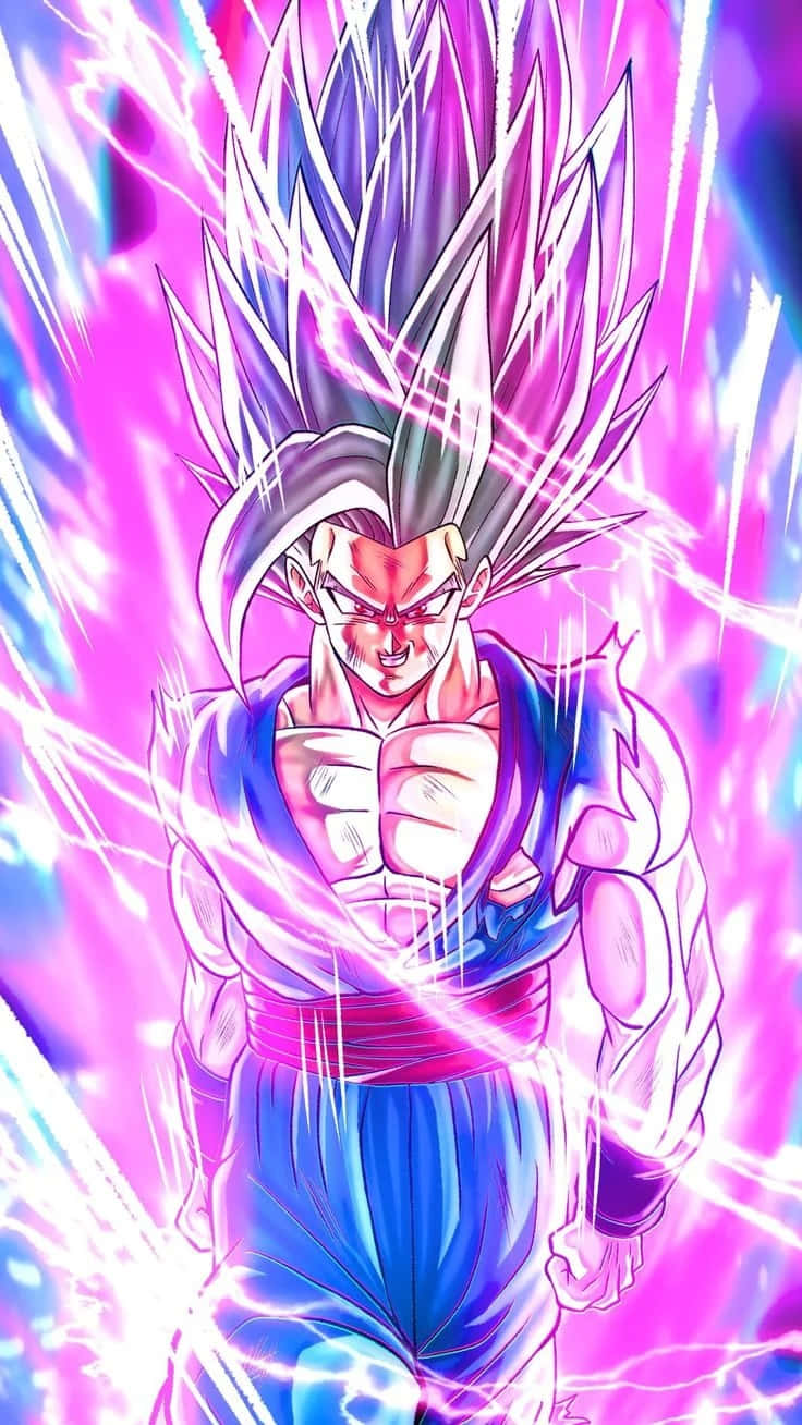 Gohan Beast, spiky hair, glowing aura, HD Phone Wallpaper