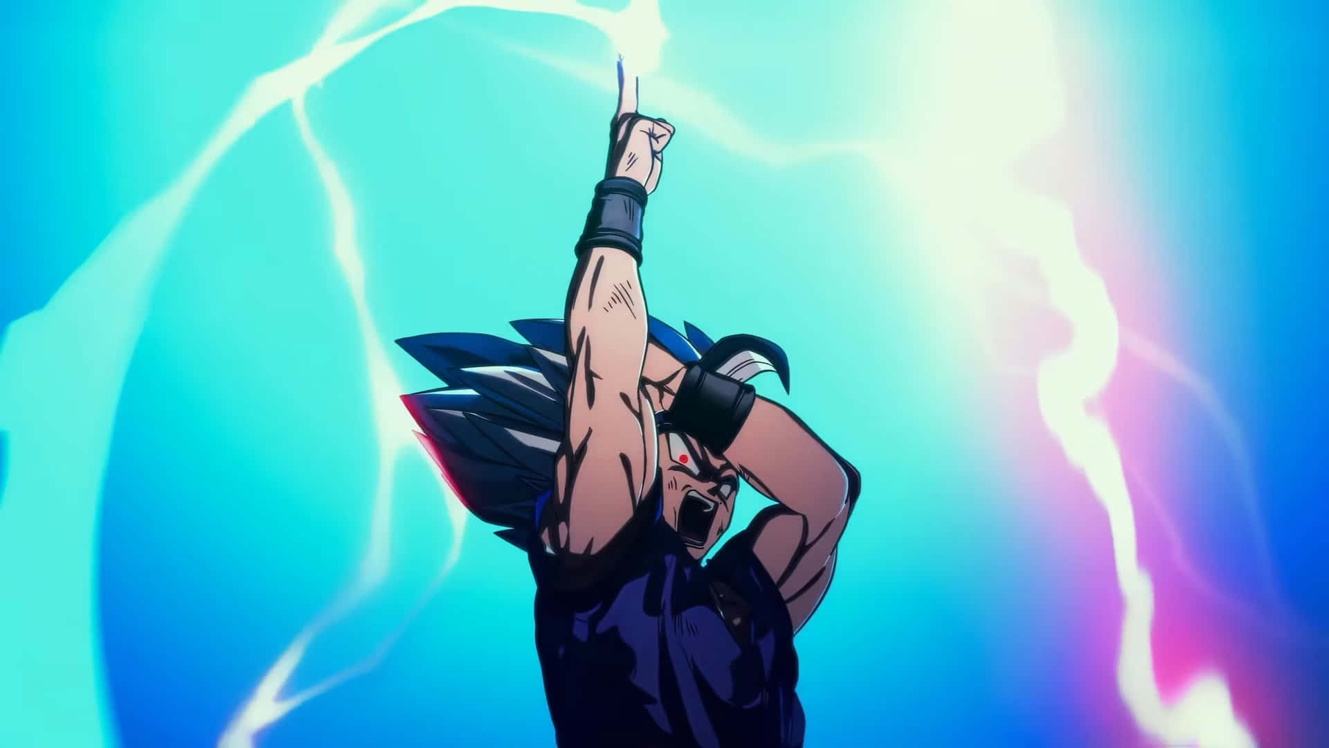 Gohan, spiky hair, lightning, Full HD Desktop Wallpaper