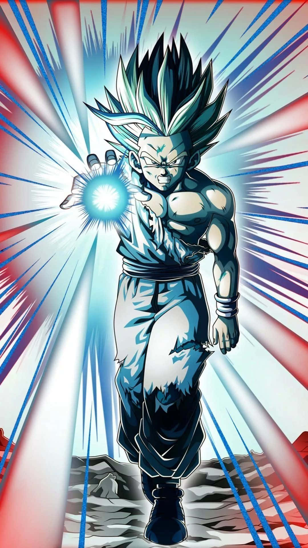 Gohan, iPhone, blue energy ball, Full HD Phone Wallpaper