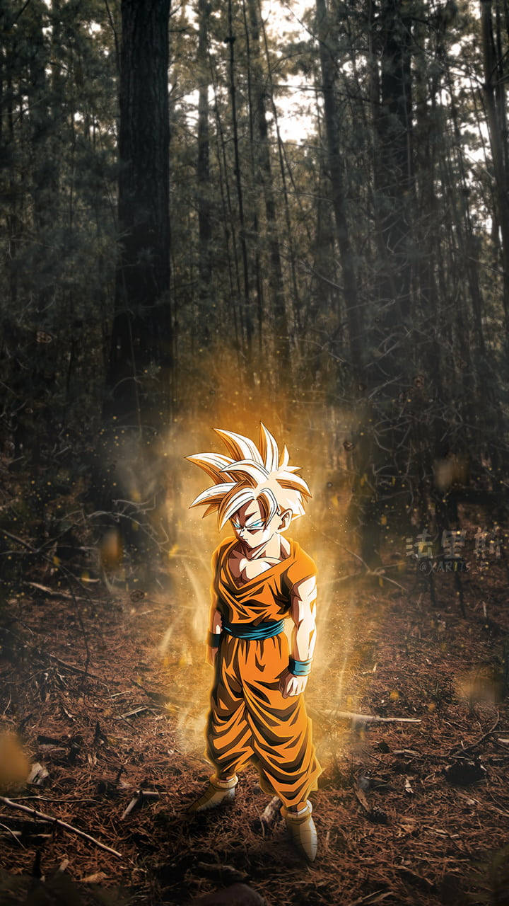 Gohan Super Saiyan 2, orange gi, spiky-haired anime warrior, HD Phone Wallpaper