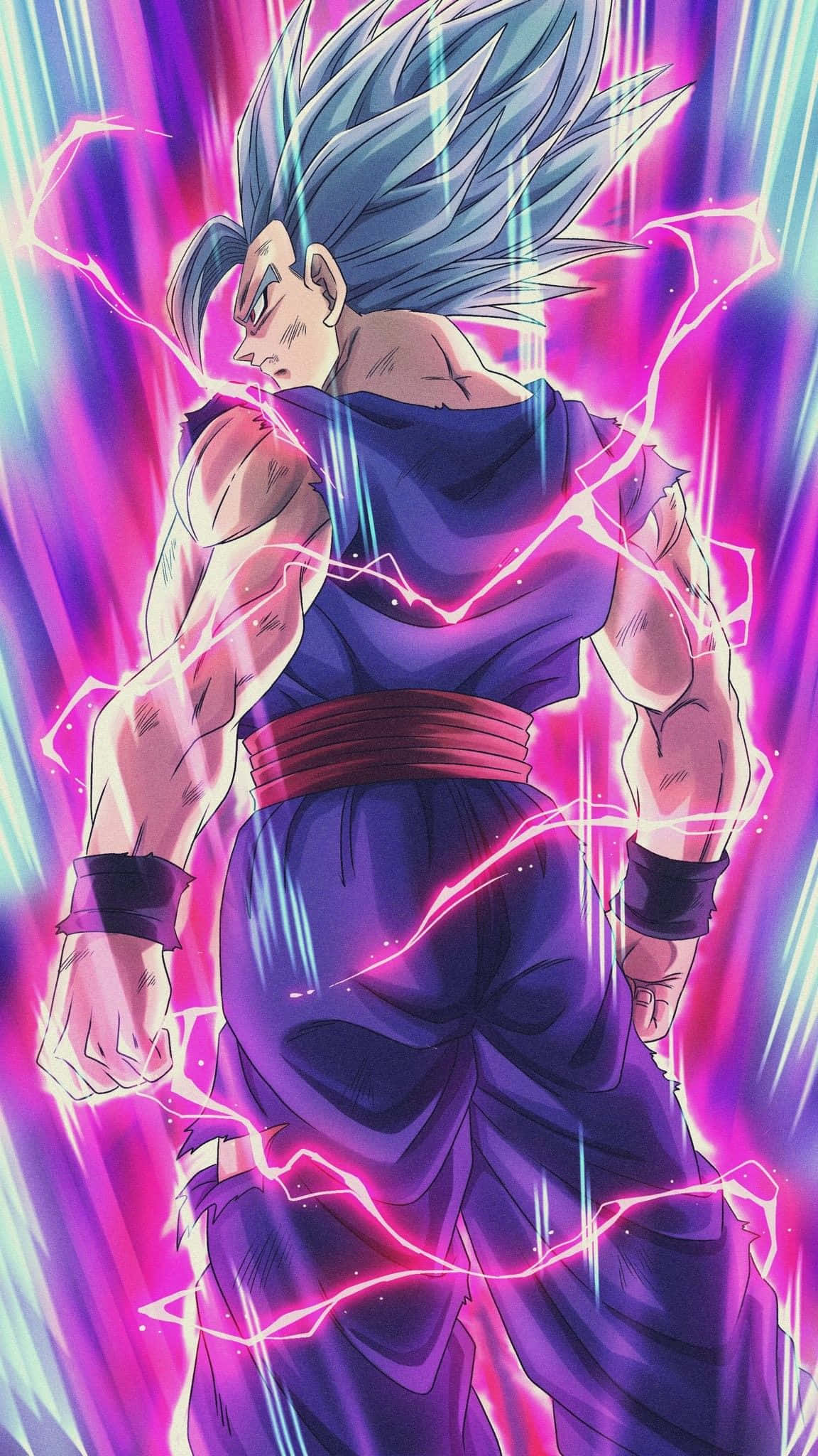 Gohan, iPhone, violet, Full HD Phone Wallpaper