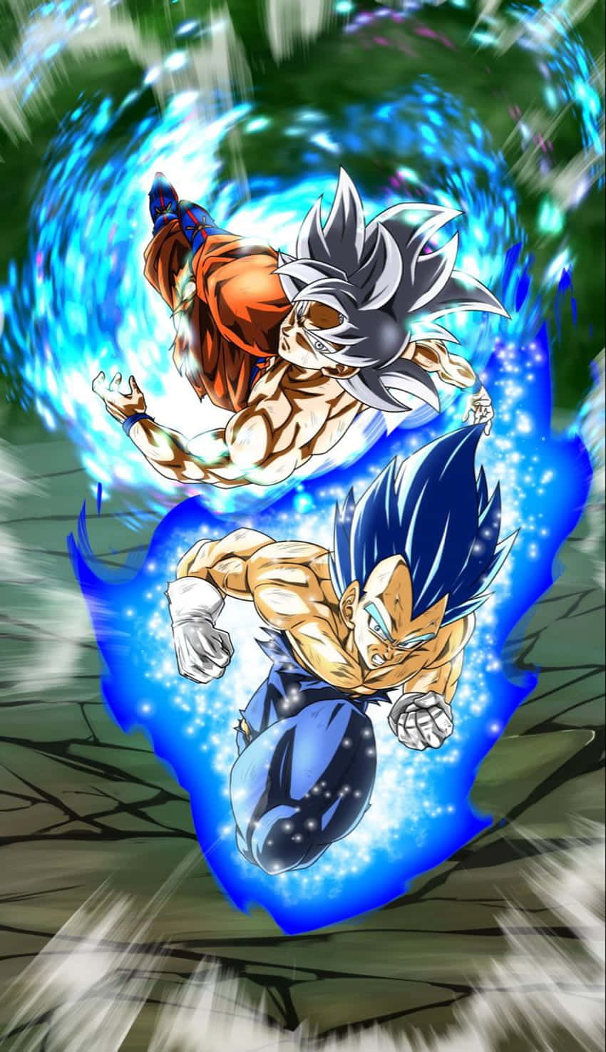 Goku, Vegeta, anime warriors, HD Phone Wallpaper