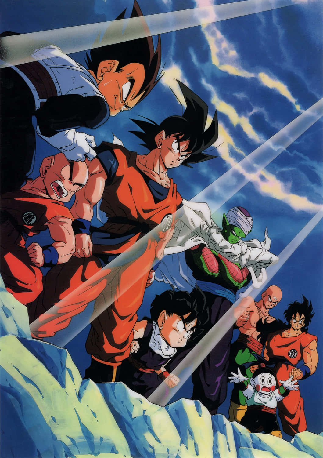 Goku, Vegeta, iPhone wallpaper, HD Phone Wallpaper