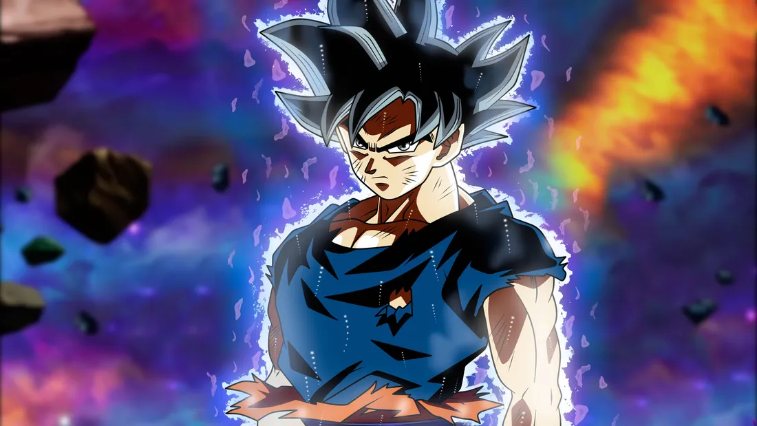 Goku Black And White