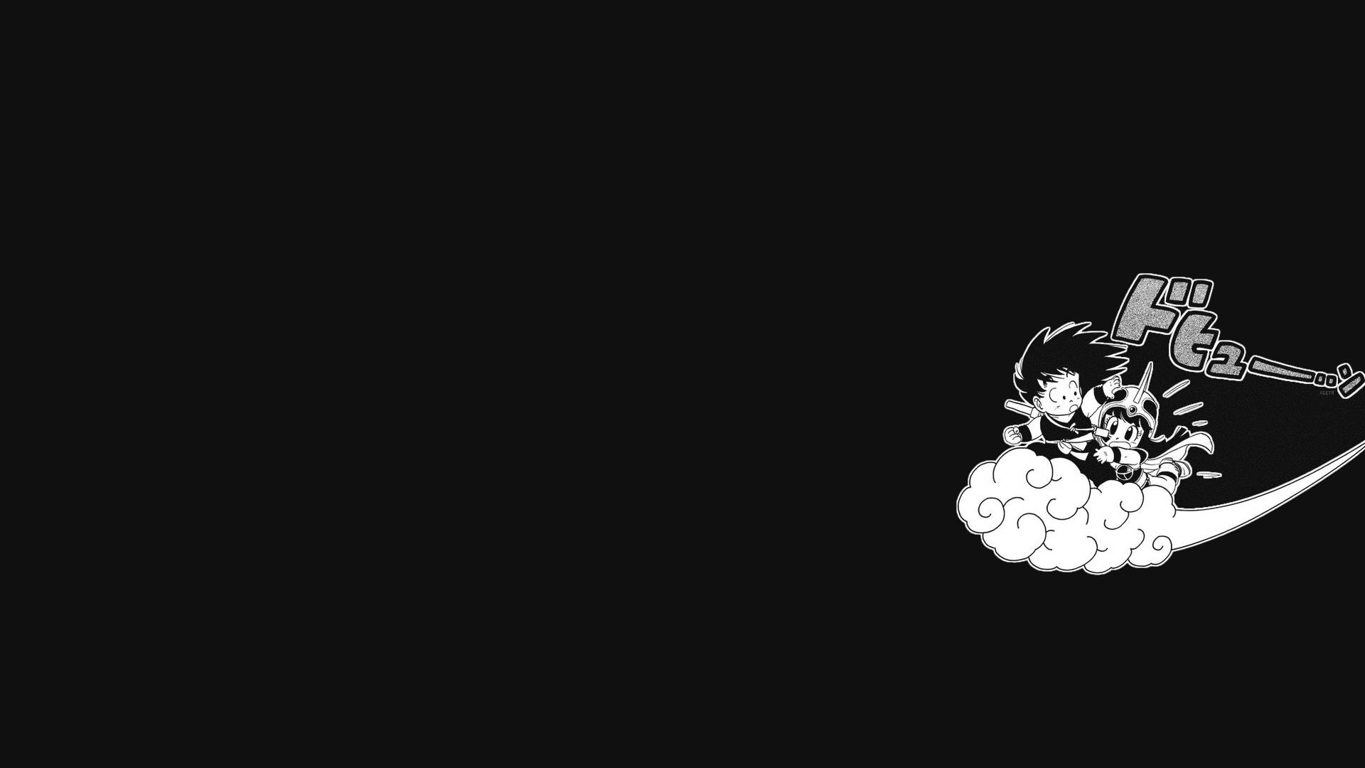 Goku Black, anime characters, stylized cloud, Full HD Desktop Wallpaper