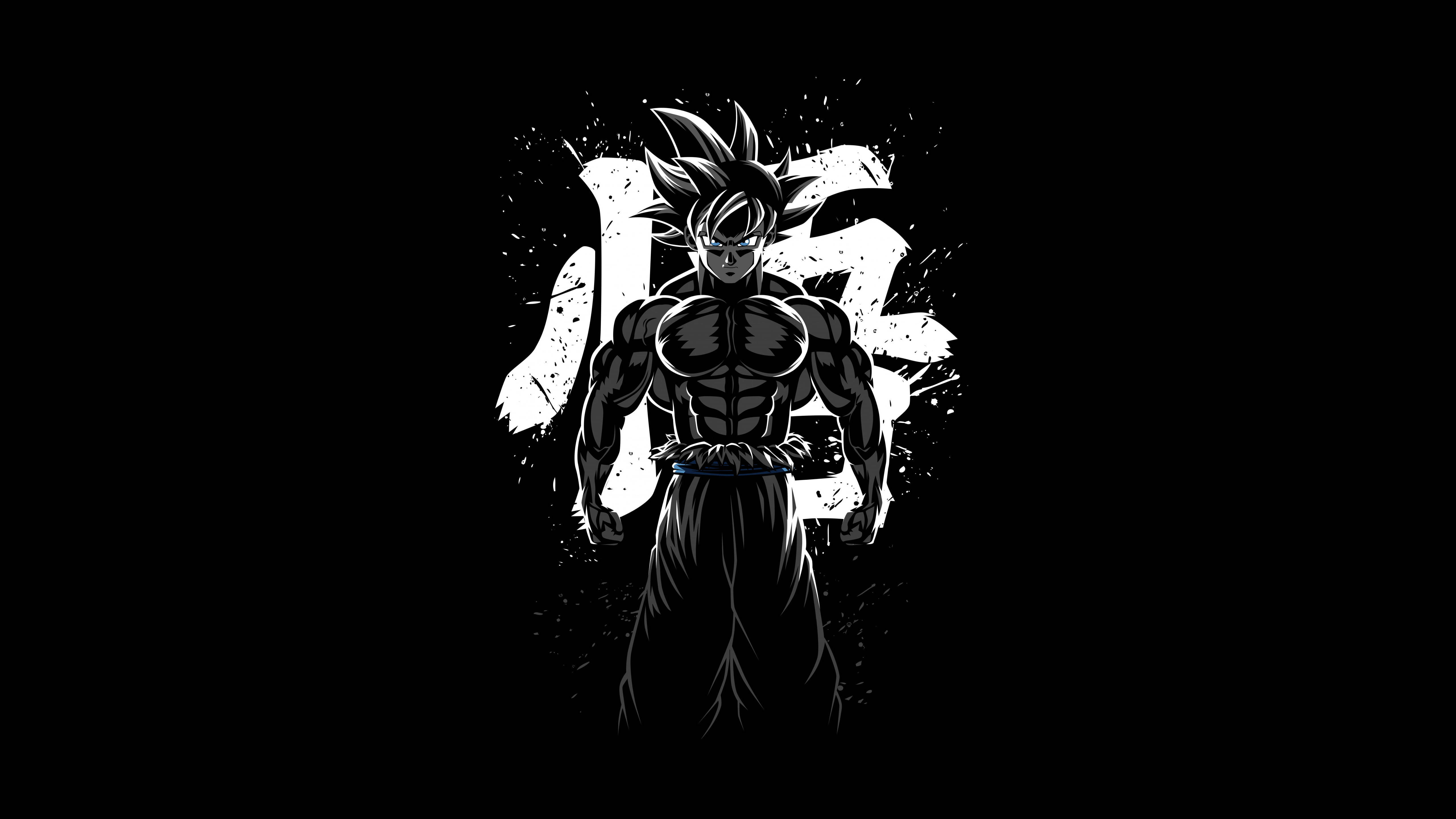 Goku Black, anime, spiky hair, 5K Desktop Wallpaper