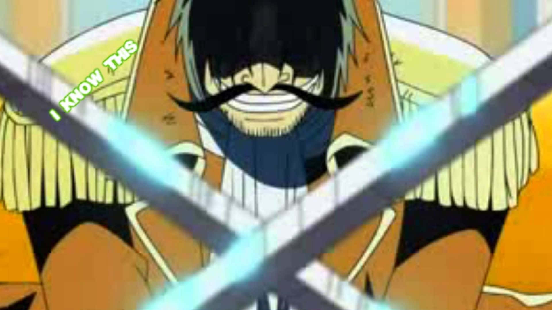 Gol D. Roger, anime pirate, thick mustache, Full HD Desktop Wallpaper