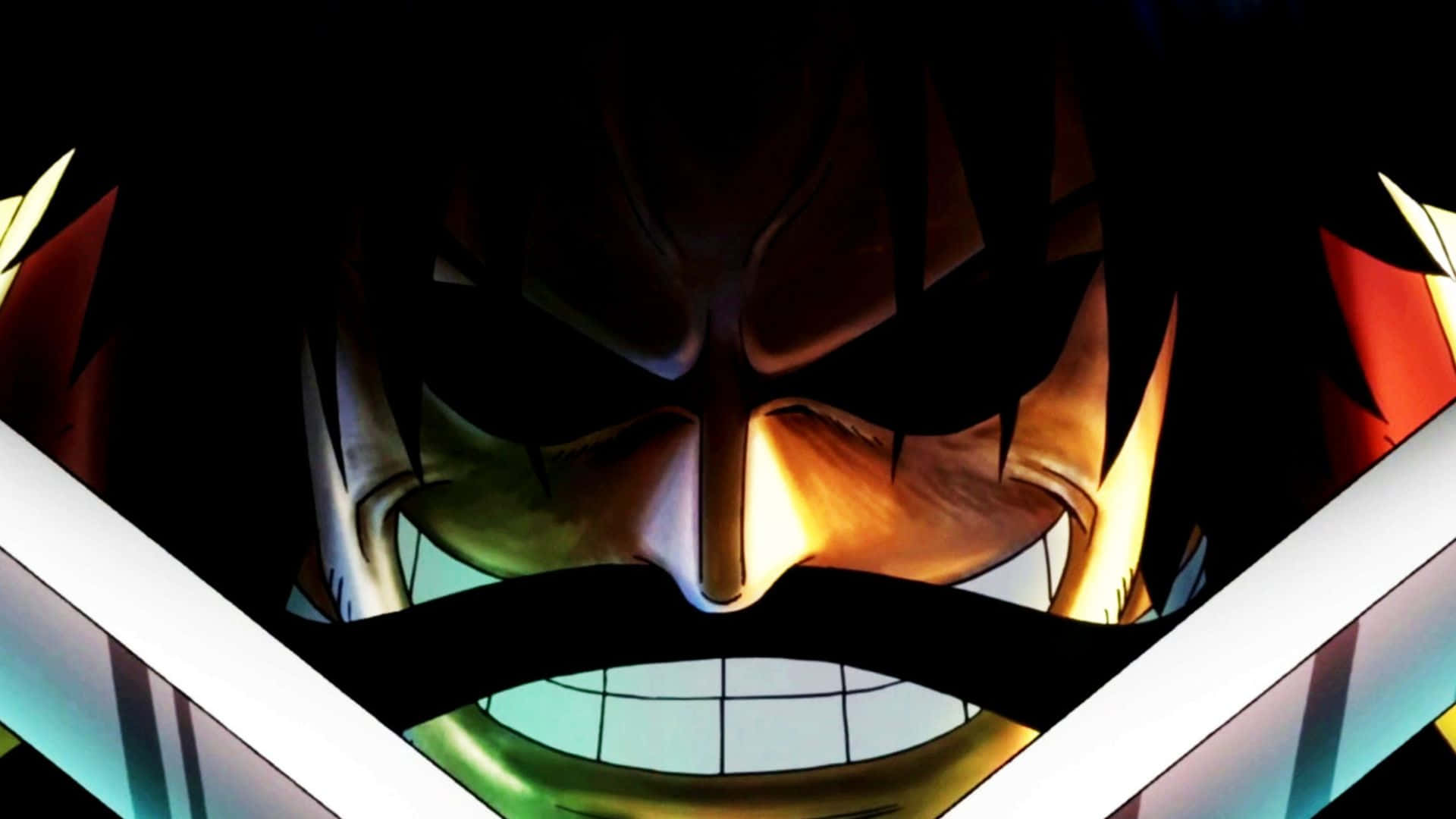 Gol D. Roger, anime character, glowing eyes, Full HD Desktop Wallpaper