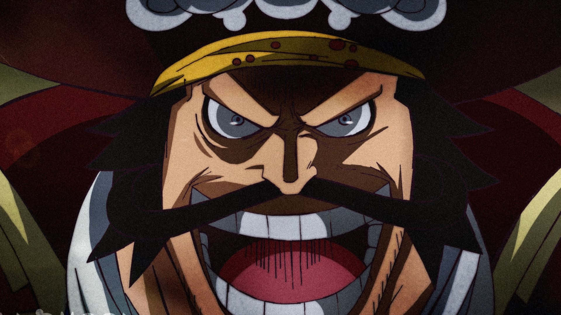 Gol D Roger, anime pirate, fierce expression, Full HD Desktop Wallpaper