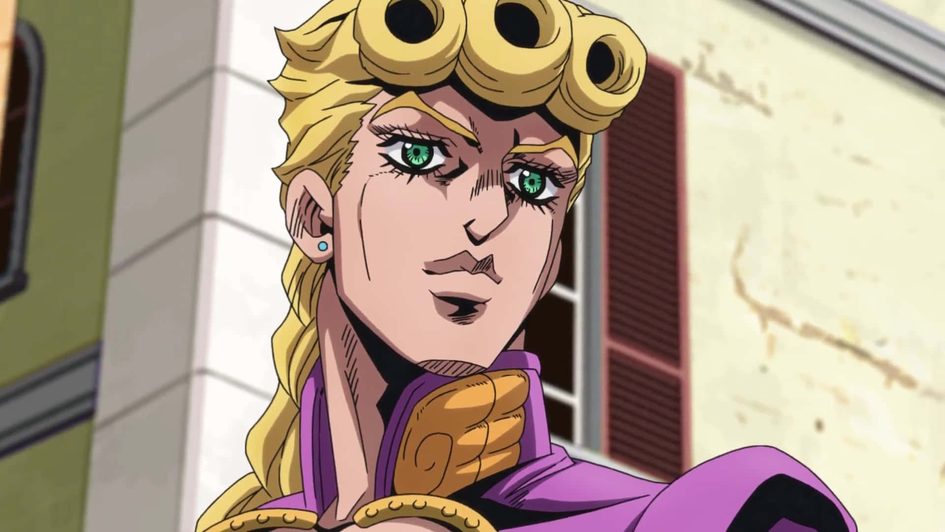 Gold Experience, Jojo, golden hair, Full HD Desktop Wallpaper