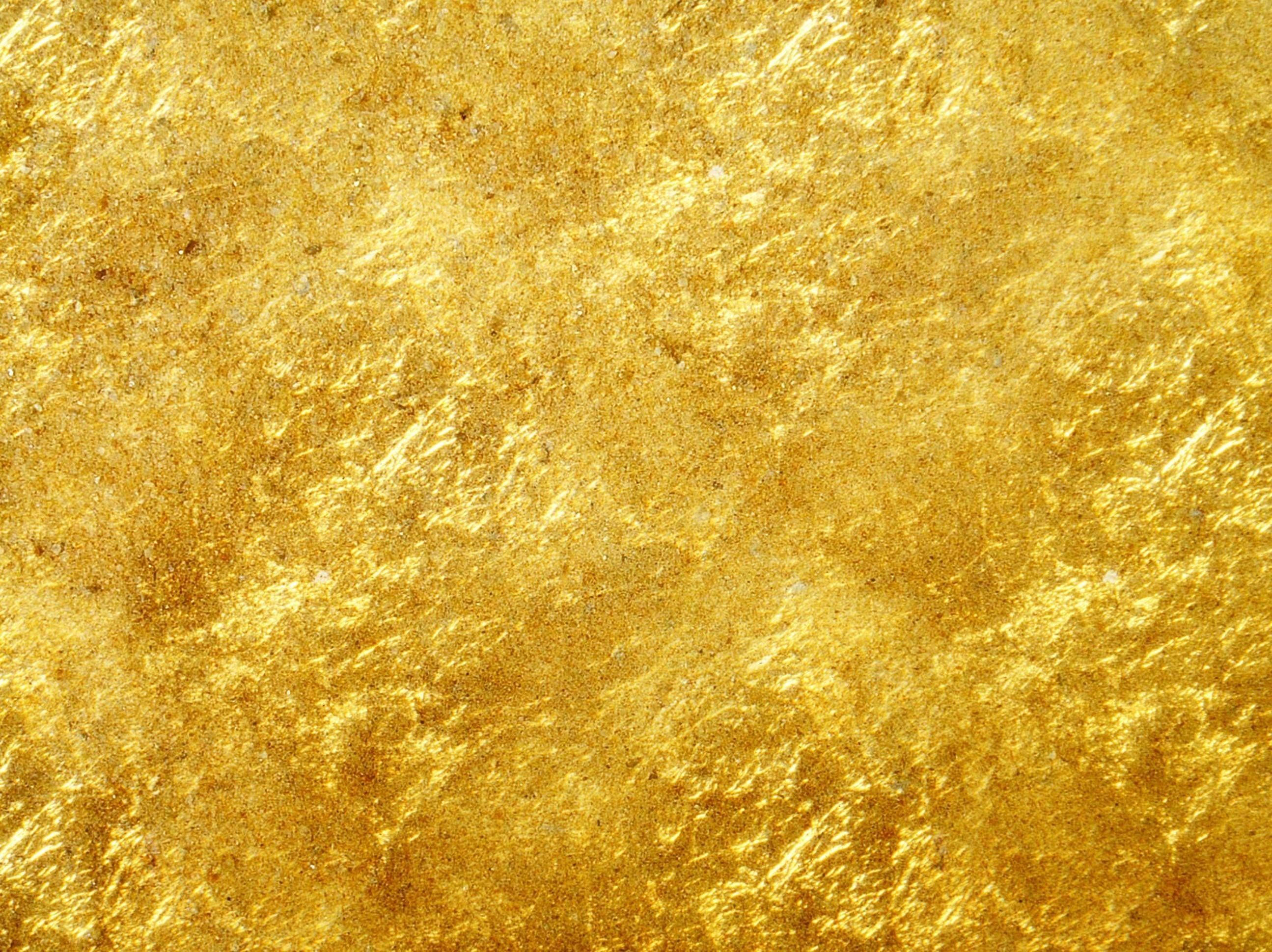 gold foil, shimmering textured gold leaf, intricate folds, 2K Desktop Wallpaper