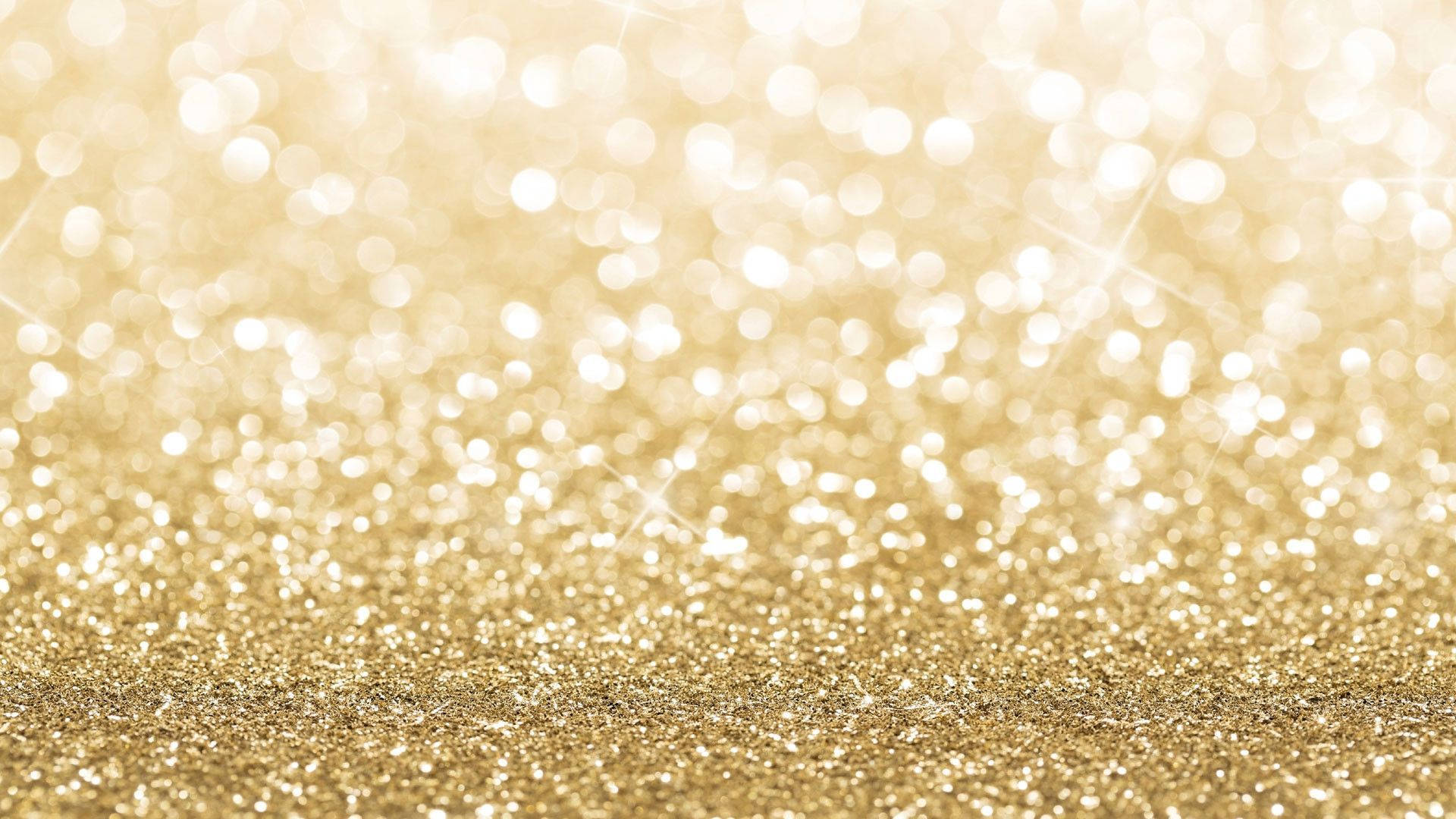 sparkling gold glitter, shimmering field, golden glitter, Full HD Desktop Wallpaper