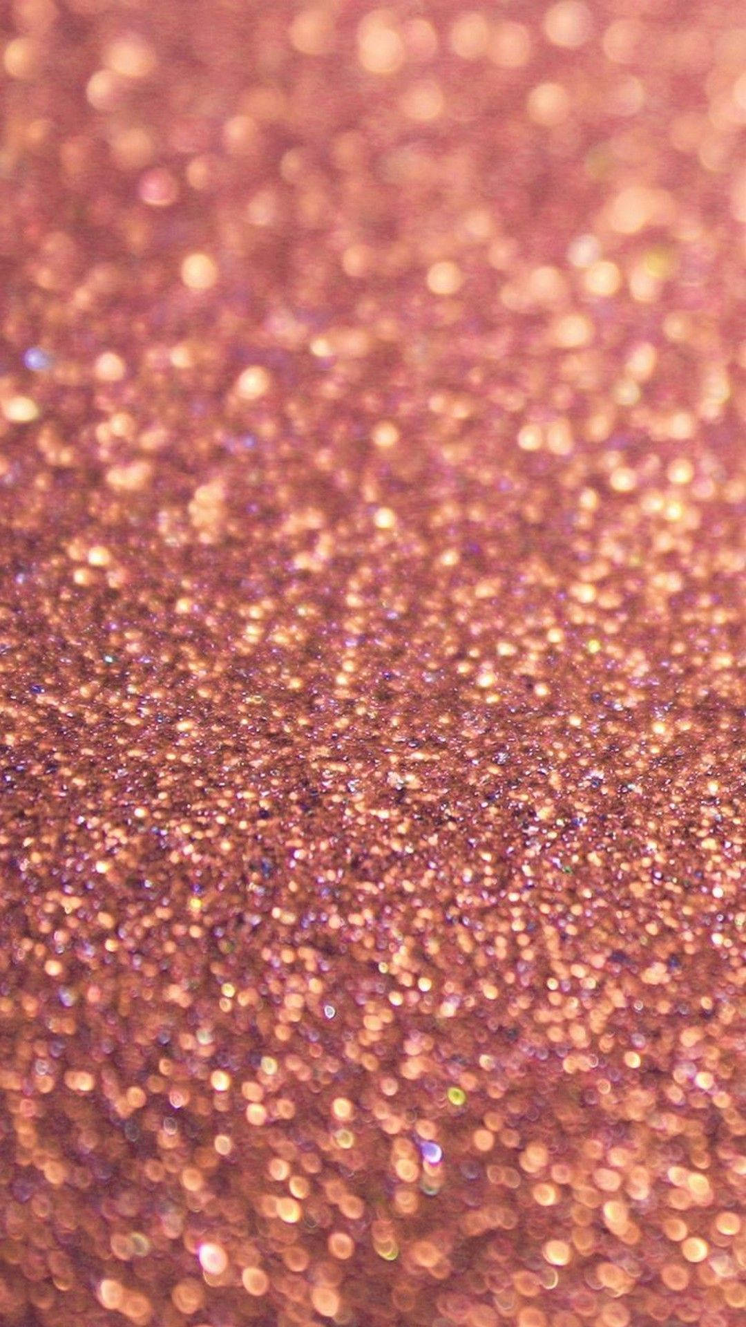 rose gold glitter, shimmering, bokeh highlights, Full HD Phone Wallpaper
