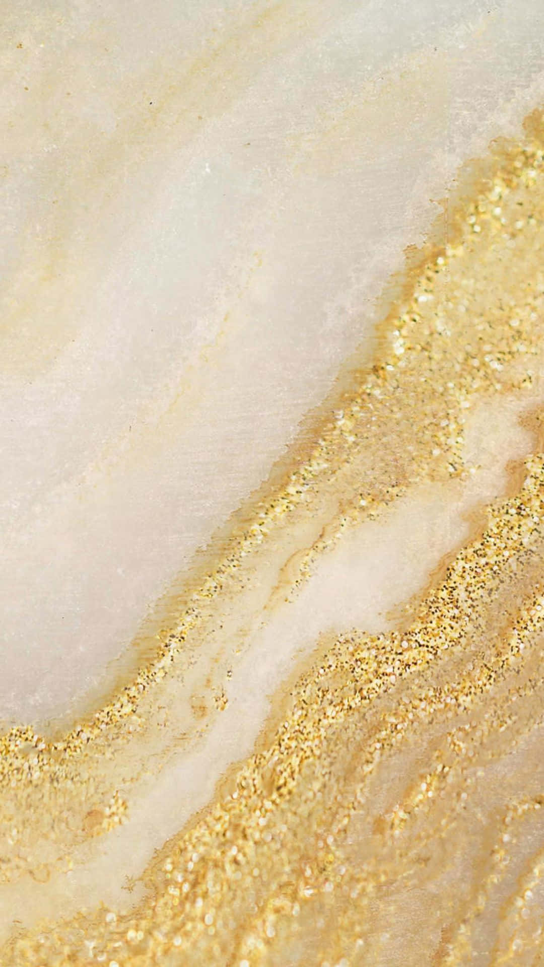 Gold iPhone, creamy white, gold glittered agate stone, Full HD Phone Wallpaper