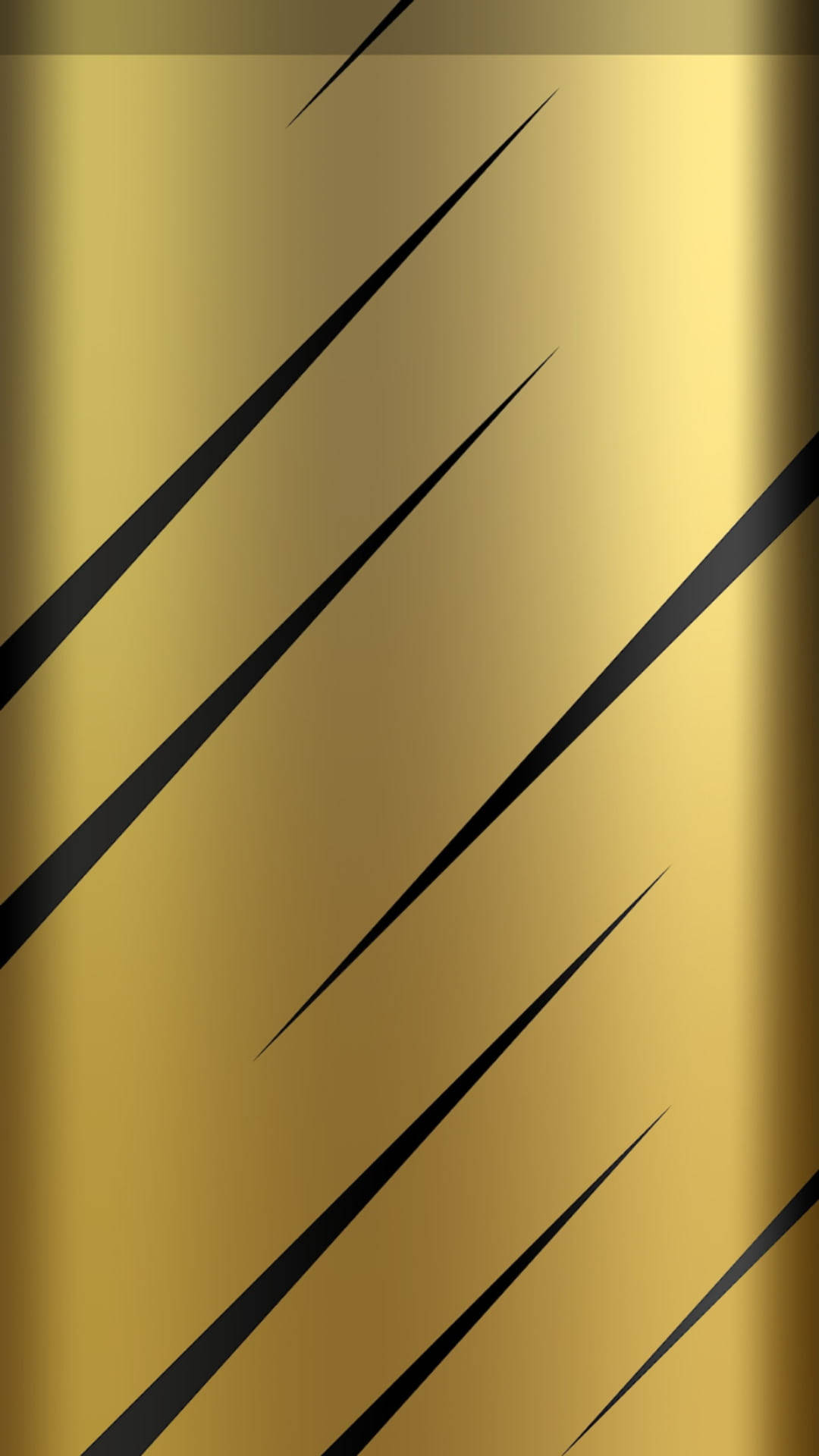 Black and Gold iPhone, gold gradient, black diagonal stripes, Full HD Phone Wallpaper