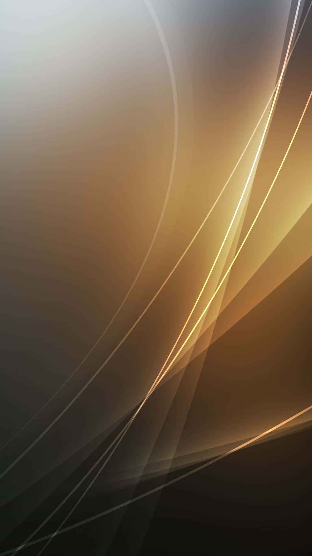 gold iPhone, golden light streaks, diagonally, Full HD Phone Wallpaper