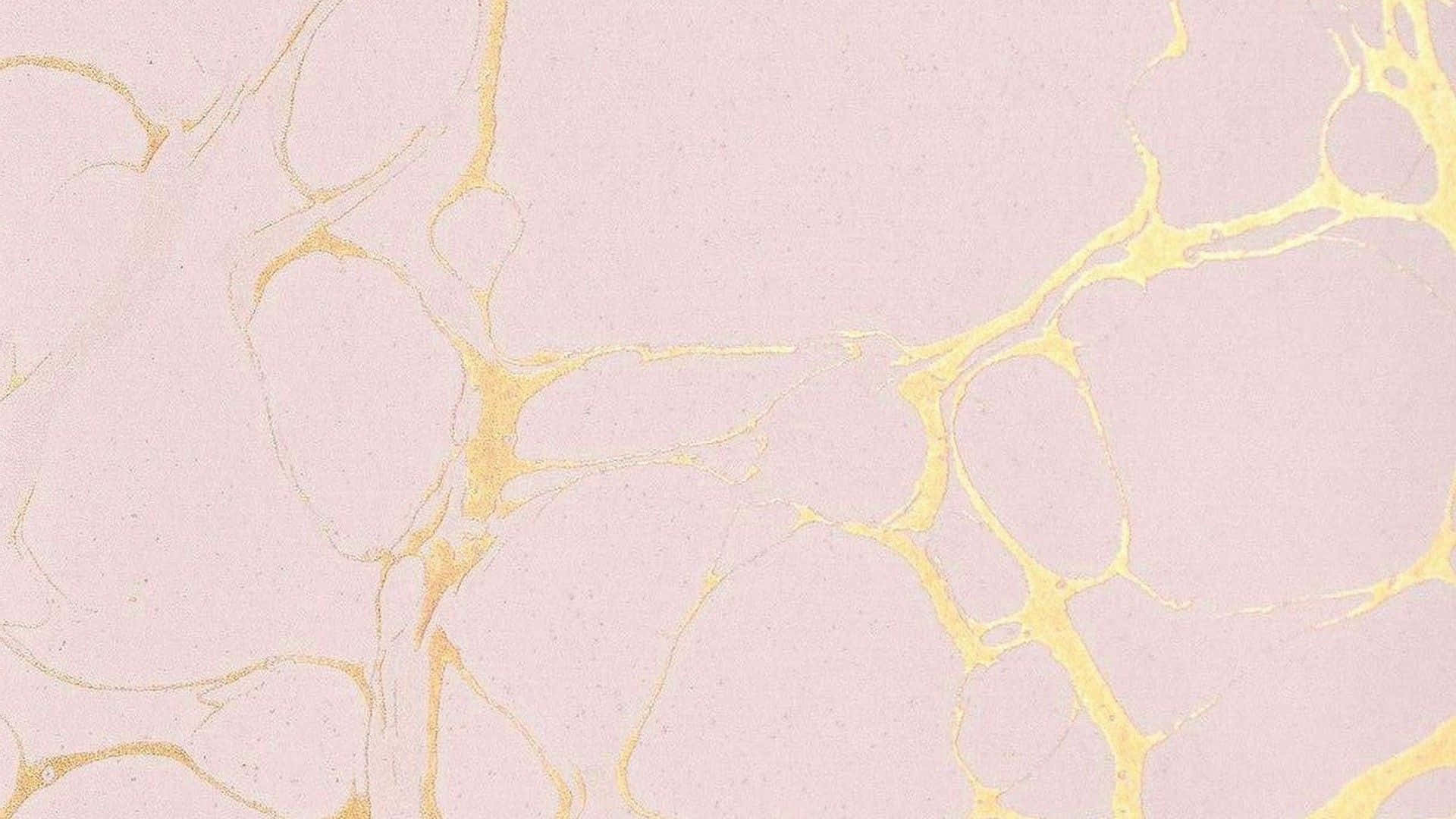 rose gold, wavy streaks, pink background, Full HD Desktop Wallpaper