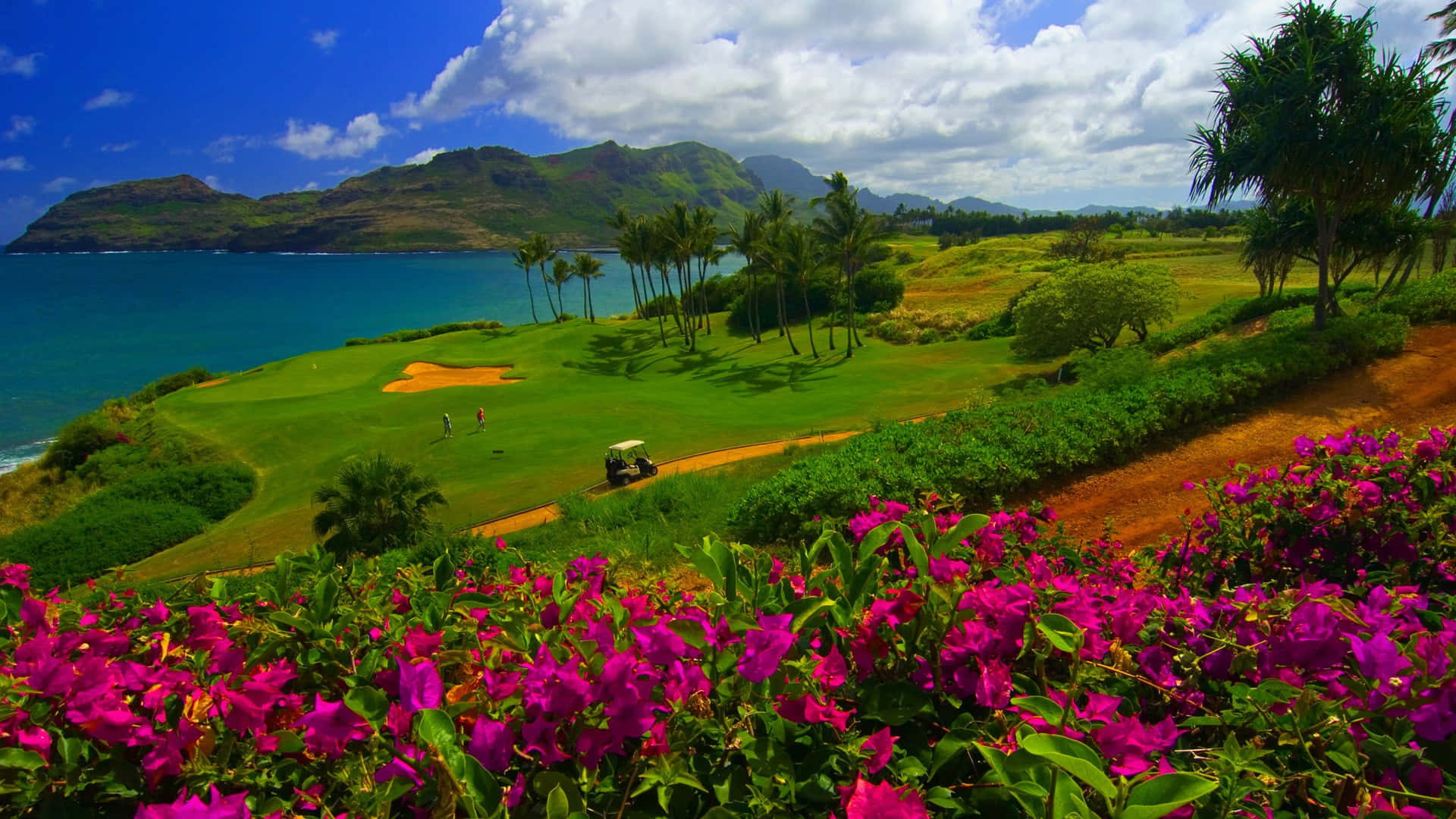 1920x1080, HD, golf course, Full HD Desktop Wallpaper
