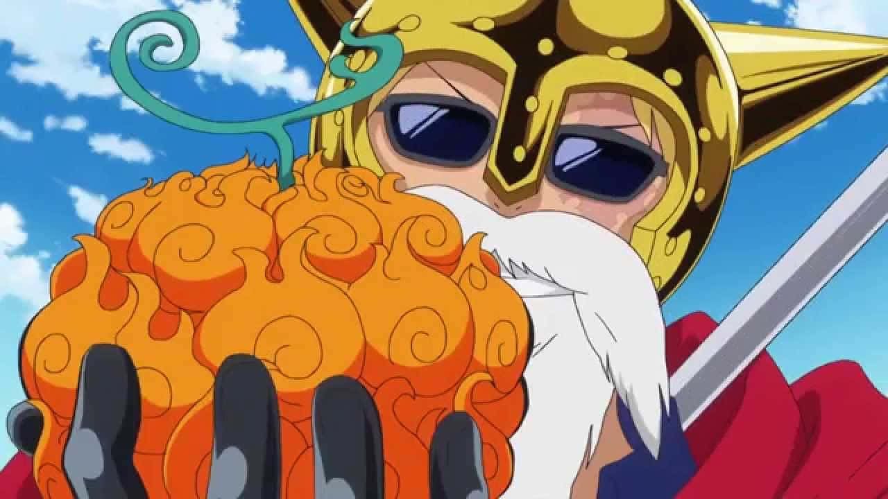 Gomu Gomu No Mi, golden-helmeted anime warrior, white beard, HD Desktop Wallpaper