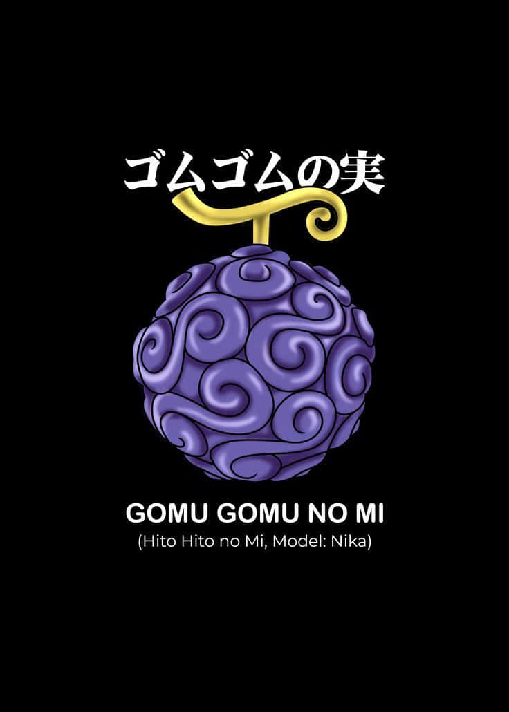 Gomu Gomu No Mi, purple, swirling patterns, SD Phone Wallpaper