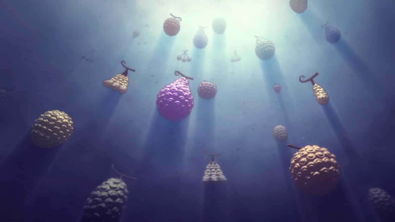Gomu Gomu No Mi, Sunlight beams, deep blue water, HD Desktop Wallpaper
