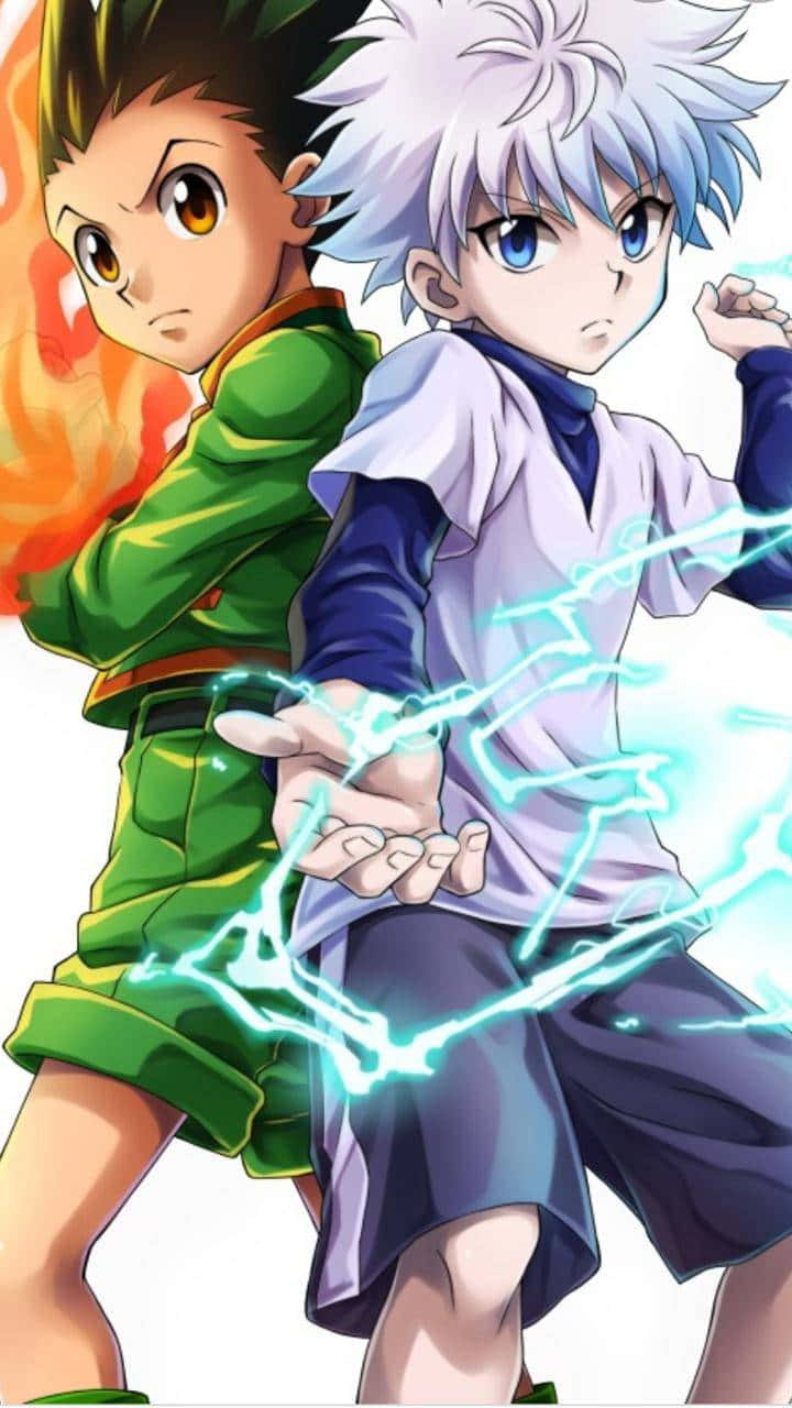 Gon, Killua, anime boys, HD Phone Wallpaper