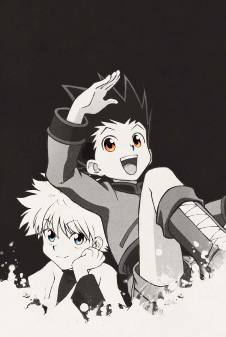 Gon, Killua, anime boys, SD Phone Wallpaper